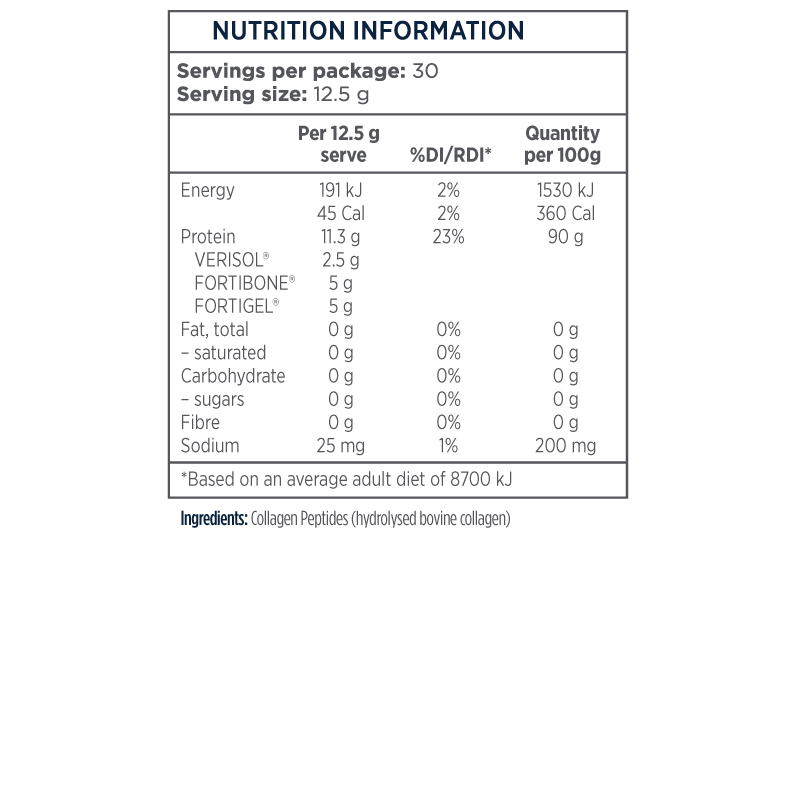 Whole Body Collagen 375gm