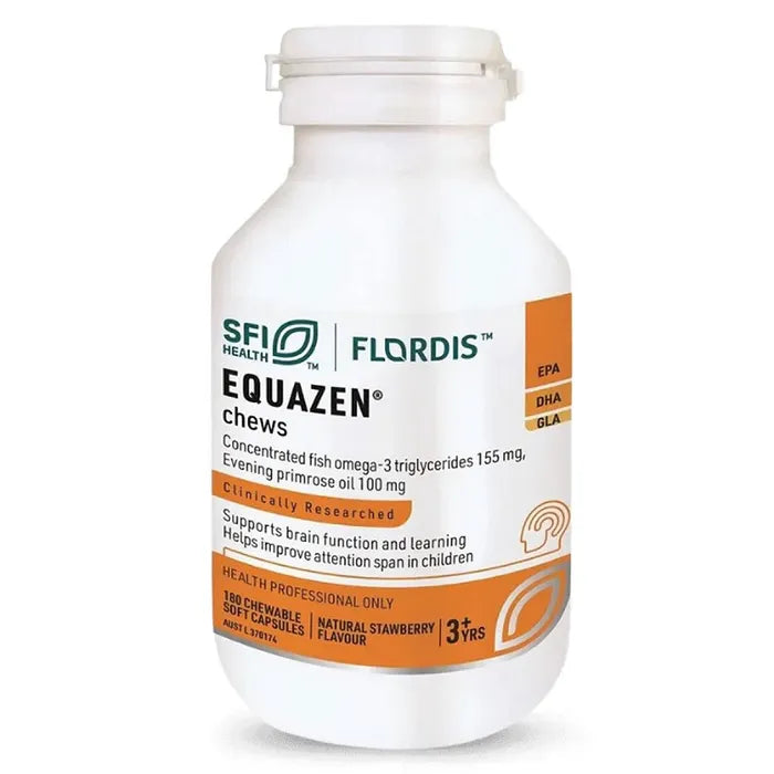 Flordis Equazen (Formerly Eye Q) Chews Strawberry Flavoured Cap X 180