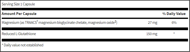 Reduced L-Glutathione (150 mg)