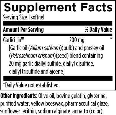 Allicillin™ Dietary supplement singapore info