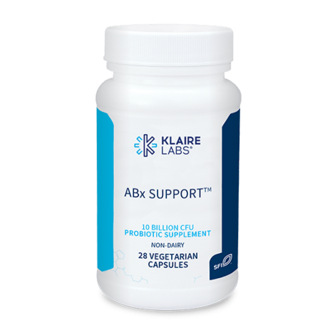 Klaire Labs ABx support vegetarian probiotic supplement singapore