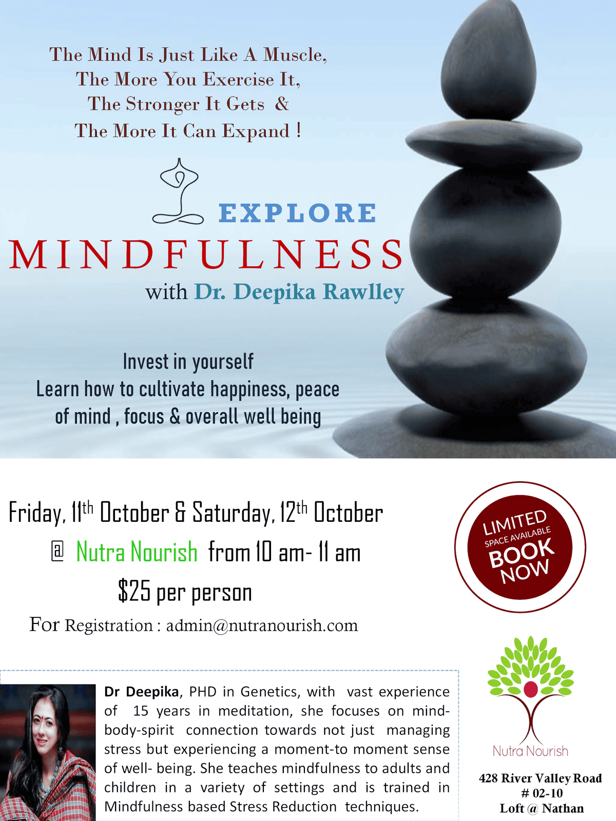 Exlplore Mindfulness with Dr. Deepika Rawlley