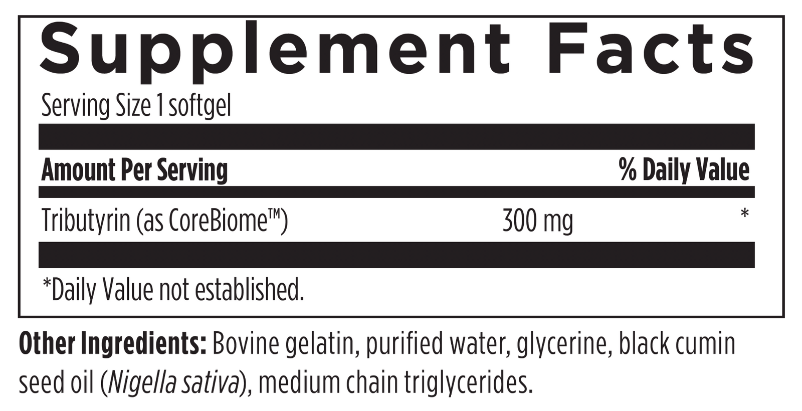 Tri-Butyrin Supreme™